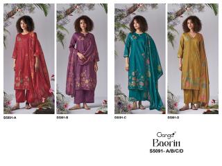 Ganga baerin 5091 cotton dress material wholesale